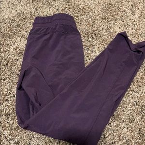 all in motion purple joggers